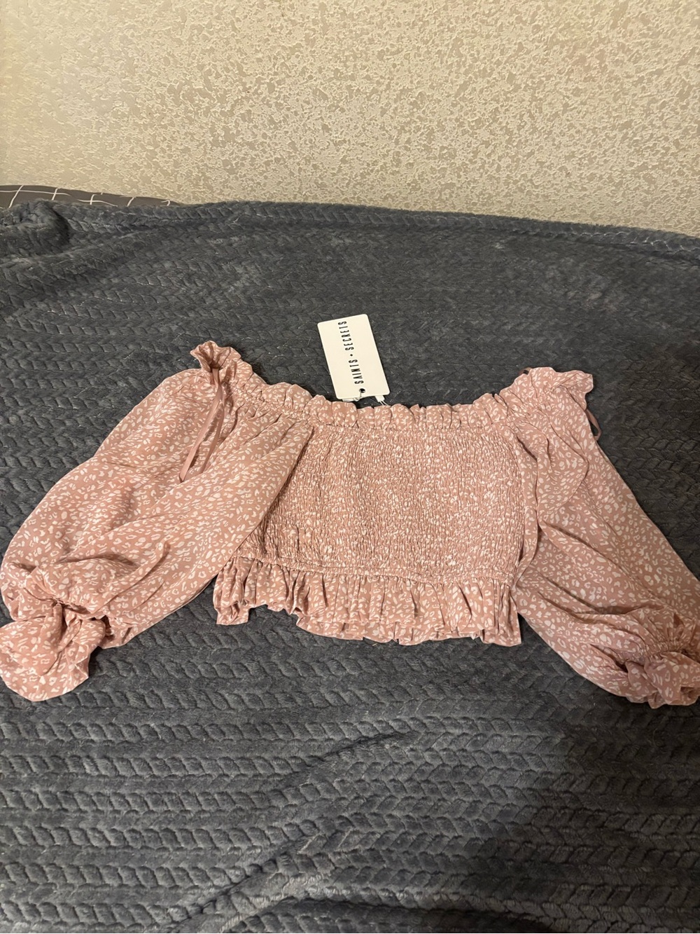 Pink Summer Ruffle Top - Picture 3 of 3
